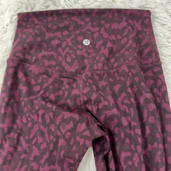 Lululemon Align Crop *21" Formation Camo Dark Adobe Multi - Picture 6 of 6